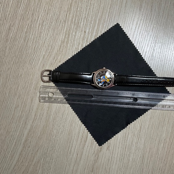 Fossil Disney Donald Duck Watch Women Silver Tone Mood Changing Dial - Picture 2 of 15